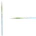 Princeton Snap! Series 9800 White Synthetic Brush - Round, Long Handle, Size 0