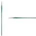 Princeton Summit Series 6100 Synthetic Brush - Round, Long Handle, Size 1