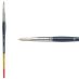 Princeton Snap! Series 9700 Natural Bristle Brush - Round, Long Handle, Size 10