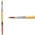 Princeton Snap! Series 9650 Golden Taklon Brush - Round, Short Handle, Size 10