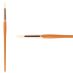 Princeton Refine Series 5400 Natural Bristle Brush - Round, Long Handle, Size 12