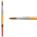 Princeton Snap! Series 9650 Golden Taklon Brush - Round, Short Handle, Size 12