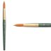 Princeton Lauren Series 4350 Golden Synthetic Brush - Round, Short Handle, Size 16