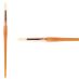 Princeton Refine Series 5400 Natural Bristle Brush - Round, Long Handle, Size 16