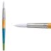Princeton Snap! Series 9850 White Synthetic Brush - Round, Short Handle,  Size 16