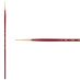 Princeton Heritage Series 4000 Synthetic Sable Brush - Round, Long Handle, Size 2x0