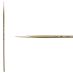 Princeton Imperial Series 6600 Synthetic Mongoose Brush - Round, Long Handle, Size 2/0