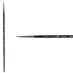Princeton Pro Series 6000 Synthetic Brush - Round, Long Handle, Size 2