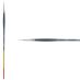 Princeton Snap! Series 9700 Natural Bristle Brush - Round, Long Handle, Size 2