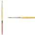 Princeton Snap! Series 9650 Golden Taklon Brush - Round, Short Handle, Size 2