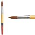 Princeton Snap! Series 9650 Golden Taklon Brush - Round, Short Handle, Size 20
