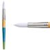Princeton Snap! Series 9850 White Synthetic Brush - Round, Short Handle,  Size 20