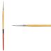 Princeton Snap! Series 9650 Golden Taklon Brush - Round, Short Handle, Size 3x0
