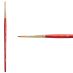 Princeton Heritage Series 4050 Synthetic Sable Brush - Round, Short Handle, Size 3