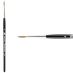 Princeton Kolinsky Sable Series 7050 Brush - Round, Short Handle, Size 4