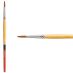 Princeton Snap! Series 9650 Golden Taklon Brush - Round, Short Handle, Size 4