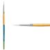 Princeton Snap! Series 9850 White Synthetic Brush - Round, Short Handle,  Size 4