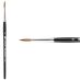 Princeton Kolinsky Sable Series 7050 Brush - Round, Short Handle, Size 6
