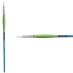 Princeton Snap! Series 9800 White Synthetic Brush - Round, Long Handle, Size 6