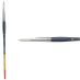 Princeton Snap! Series 9700 Natural Bristle Brush - Round, Long Handle, Size 8
