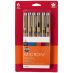 Sakura Pigma Micron Pen Set of 6 .2mm  (005) - Assorted Colors