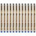 Sakura Pigma Micron Pen (02) 0.30 mm, Blue (Box of 12)