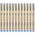 Sakura Pigma Micron Pen (03) 0.35 mm, Blue (Box of 12)