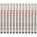 Sakura Pigma Sketch Brush Pen - Black (Box of 12)