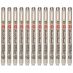 Sakura Pigma Sketch Brush Pen - Cool Gray (Box of 12)