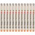Sakura Pigma Sketch Brush Pen - Orange (Box of 12)