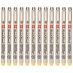 Sakura Pigma Sketch Brush Pen - Yellow (Box of 12)