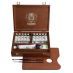 Schmincke PRIMAcryl Professional Heavy Body Acrylic 35 ml 10 Color Set + 150 ml White Wood Box Set