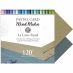 Sennelier La Carte Pastel Mixed Media Pad - Grey Shades, 11.81"x11.81" (12 Cards)