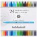 Sennelier Woodless Pastel Pencil Set of 24 Landscape Colors