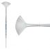 Silver Brush Silverwhite® Short Handle Brush Fan #2