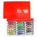 Holbein Artists' Watercolor Set of 18, 15ml Colors