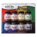 Jacquard Basic Dye Color Set of 8, 1/2oz Jars