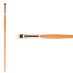 Princeton Refine Series 5400 Natural Bristle Brush - Short Filbert, Long Handle, Size 6