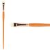 Princeton Refine Series 5400 Natural Bristle Brush - Short Filbert, Long Handle, Size 8