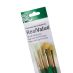 Princeton Real Value Brush Set 9116 Short Handle 4pk - Golden Taklon Bristles
