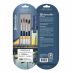 Silver Brush BelleAqua Synthetic Sable, Travel Brush Set of 4