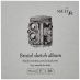 SMLT Authentic Bristol Sketch Album, 185 gsm, 5-1/2" x 5-1/2", 32 Sheets, Stitch Bound