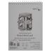 SMLT Authentic Bristol Sketch Paper Pad, 185 gsm, A4 (8.25" x 11"), 30 Sheets, Spiral Bound