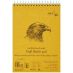 SMLT Authentic Kraft Sketch Paper Pad, 90 gsm, A5 (5.75" x 7.5"), 60 Sheets, Spiral Bound