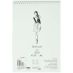 SMLT Authentic Marker Sketch Paper Pad, 100 gsm, A4 (8.25" x 11"), 40 Sheets, Spiral Bound