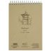 SMLT Authentic Natural Sketch Paper Pad, 100 gsm, A4 (8.25" x 11"), 100 Sheets, Spiral Bound
