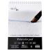 SMLT Traditional Watercolor Paper Pad - Cold Press, 260 gsm, A4 (8.25" x 11"), 20 Sheets, Spiral Bound