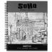 SoHo Sketch Paper Pad 11"x14" Spiral, 110 GSM 100-Sheets