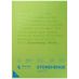 Stonehenge White Drawing & Printmaking Paper Pad (90lb) Vellum Finish, 7x10" (15 Sheets) 