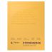 Stonehenge Warm White Drawing & Printmaking Paper Pad (90lb) Vellum Finish, 9x12" (15 Sheets)